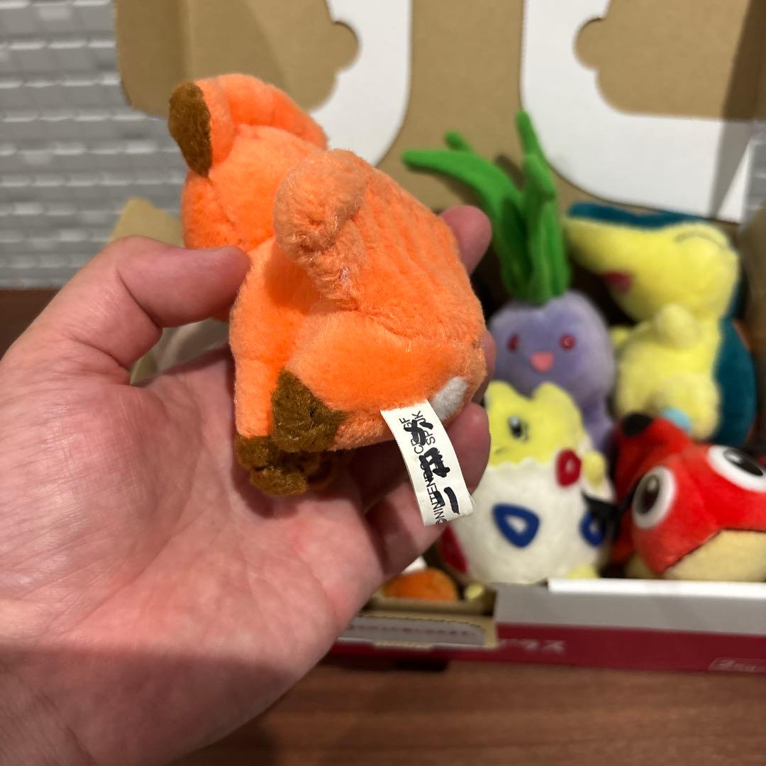 BANDAI ポケモン ポケットモンスター ￼ぬいぐるみ 8個セット レトロ