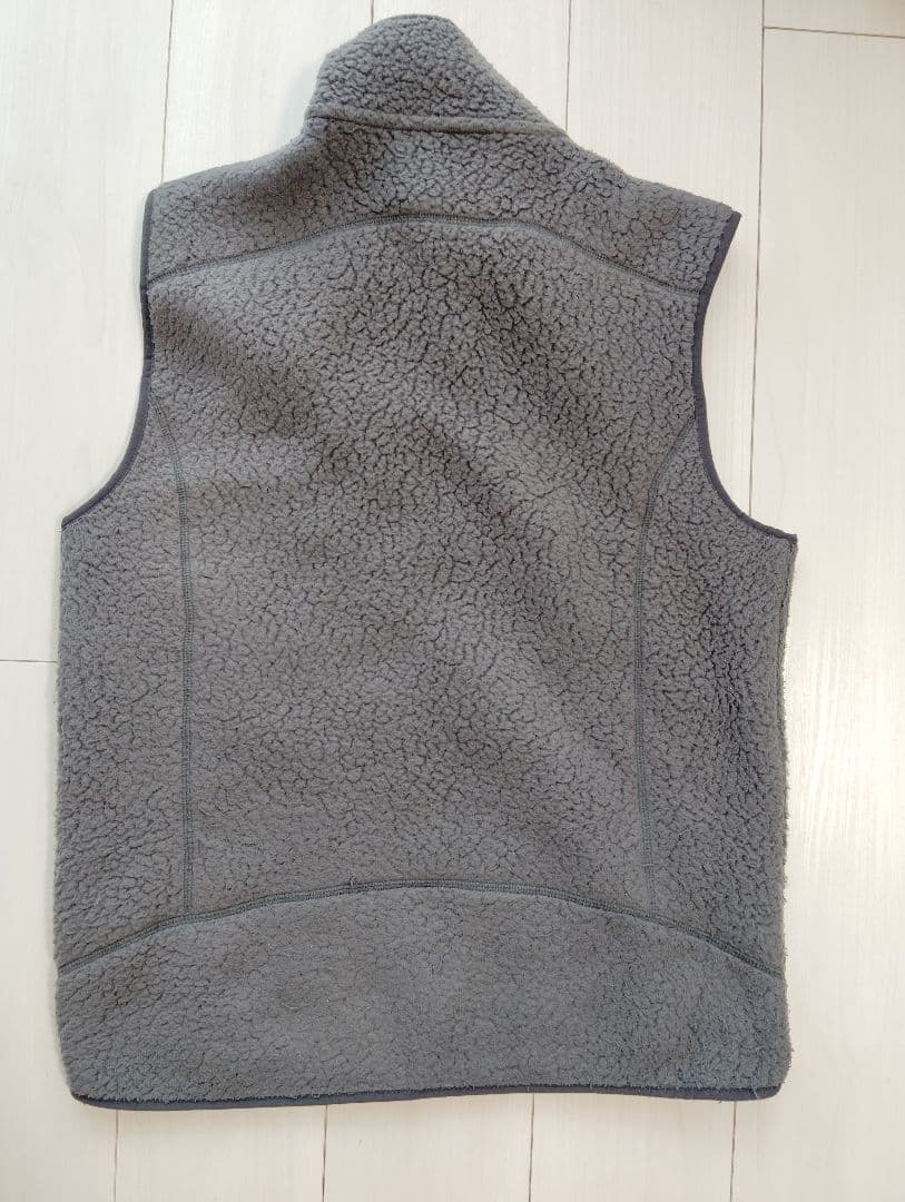 patagonia フリースベスト グレー　M☆メンズ