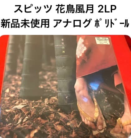 スピッツ　花鳥風月　アナログ 10インチ2LP 新品未使用未開封 ポリドール盤