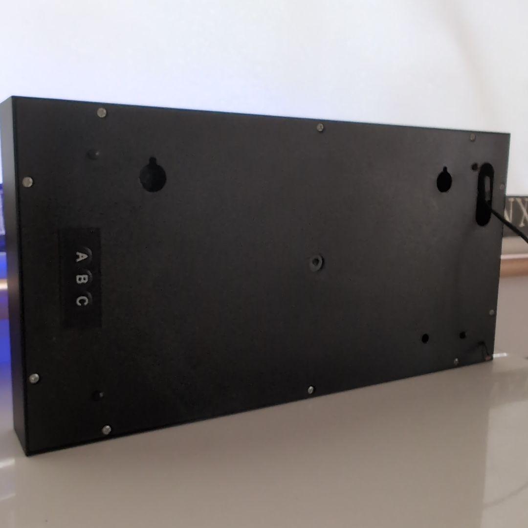HOUSE USE PRODUCTS 壁掛け デジタル時計 黒