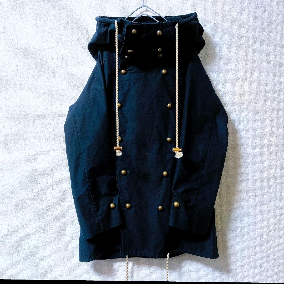 hazama ハザマ エンペラーパーカー コート ジャケット ネイビー