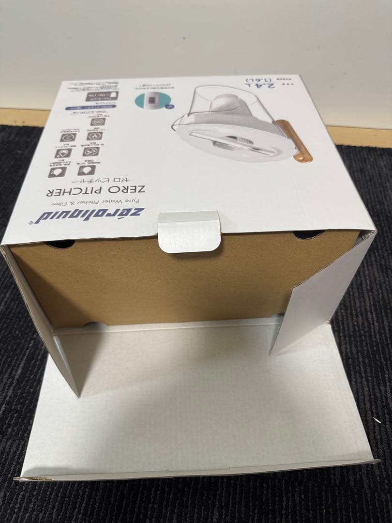 ゼロピッチャー ZL-PT24W 浄水フィルター 2.4L