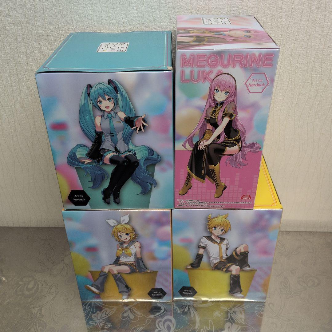 初音ミク ぬーどるストッパーフィギュア 4種セット