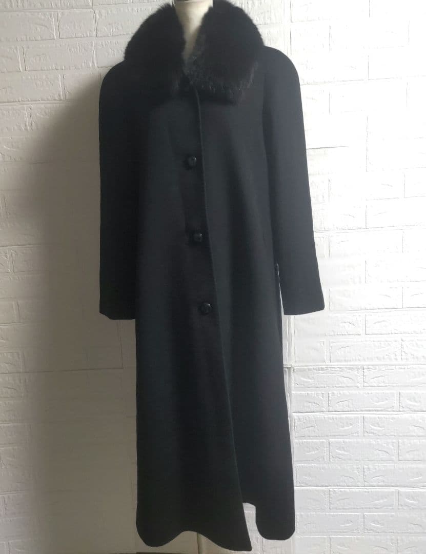 専用✨haruaki by orisen カシミヤ100%　ファー　ロングコート