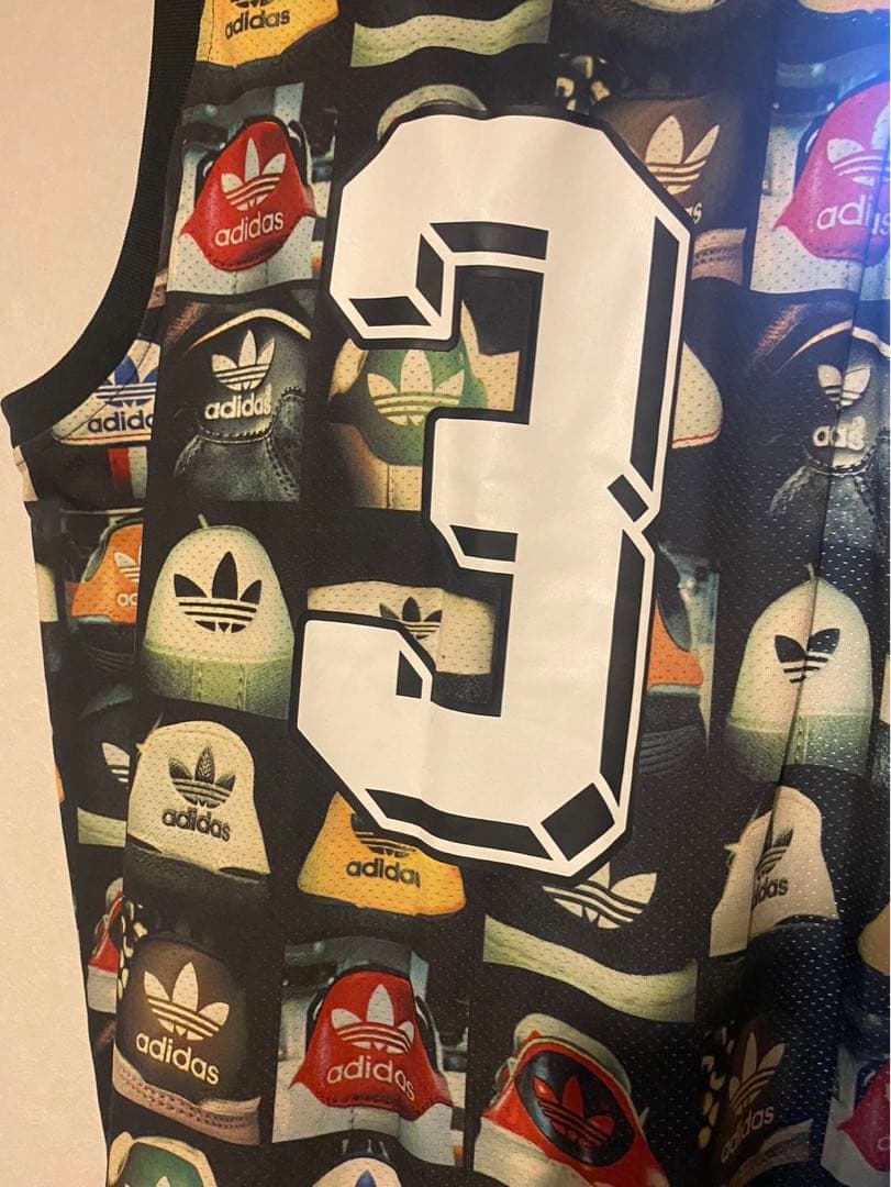 美品⭐︎adidas 即完売品シューズプリント タンクトップ