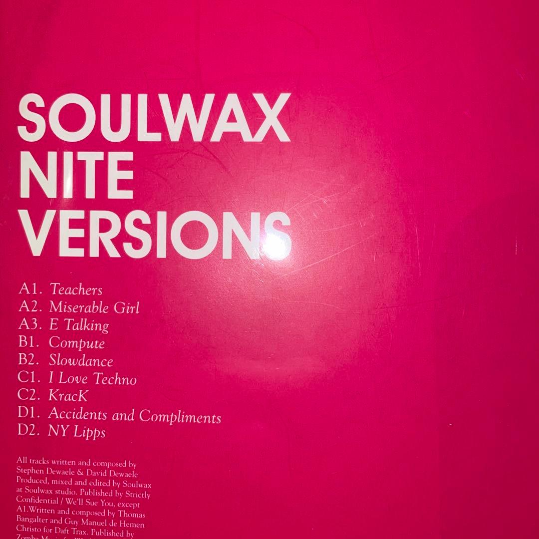 Soulwax - Nite Versions ハウス ダンスミュージック