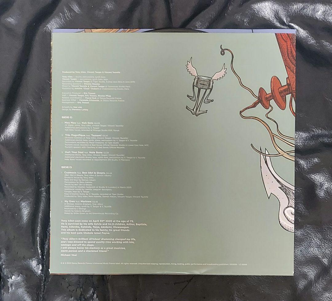 Tony Allen There is no end アナログ LP