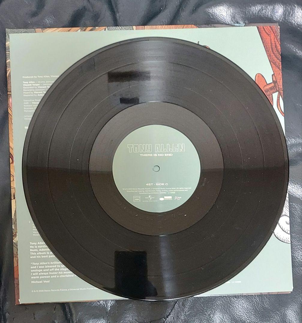 Tony Allen There is no end アナログ LP