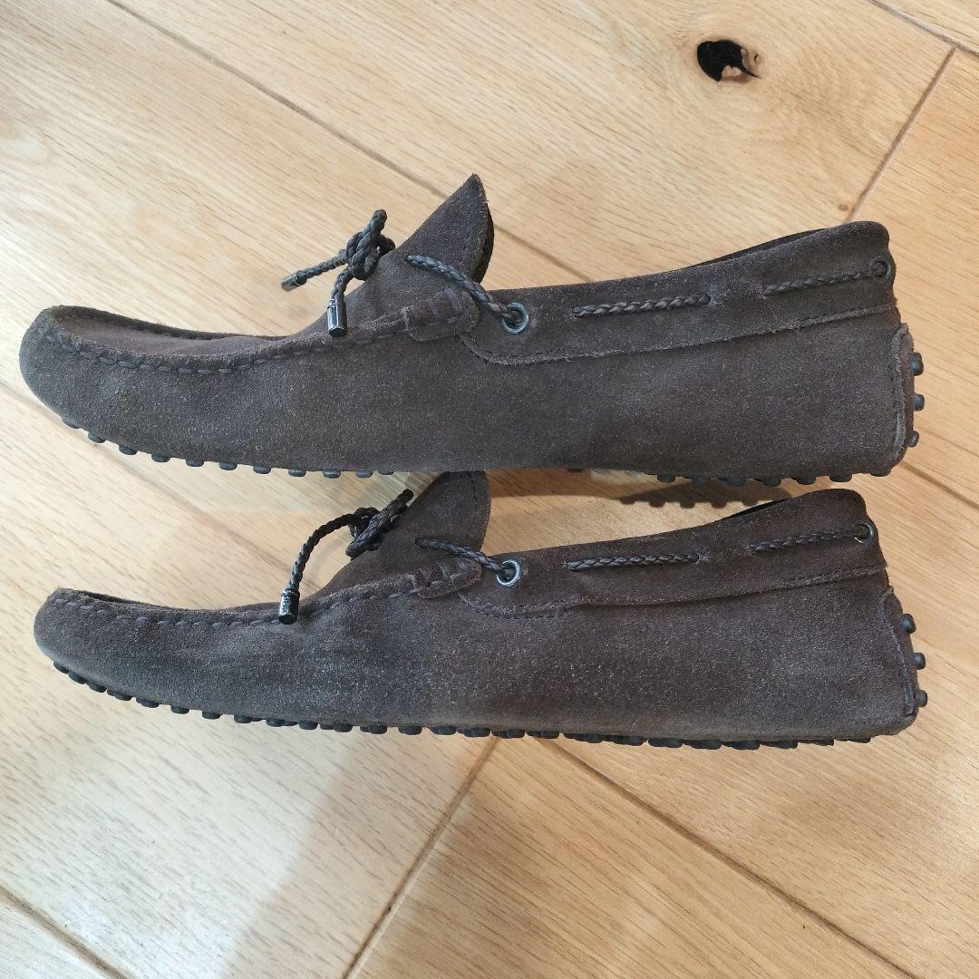 TOD'S トッズドライビングシューズ　スエード　ブラウン