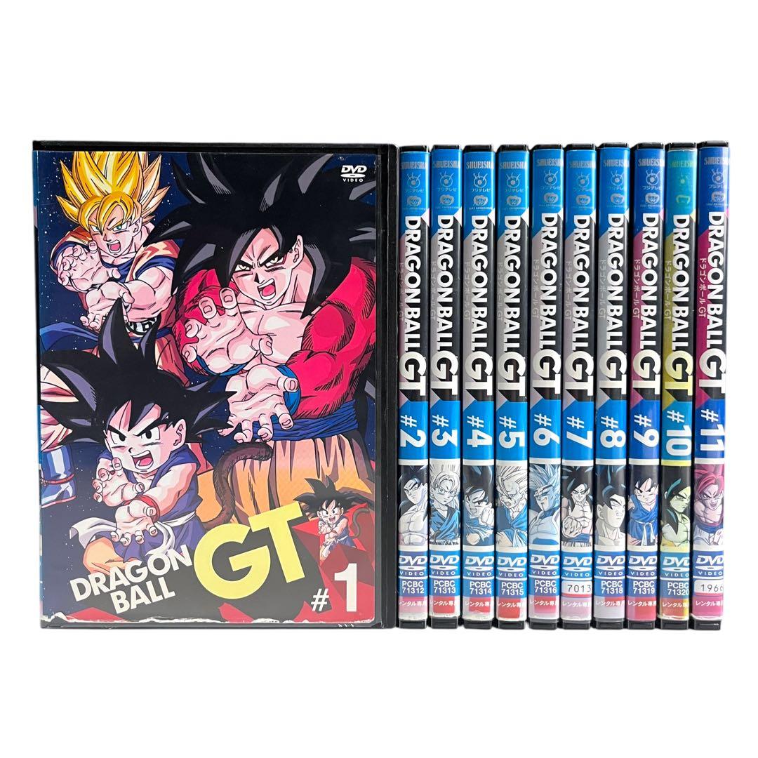 【新品ケース】 DVD 「ドラゴンボールGT」 全11巻 鳥山明