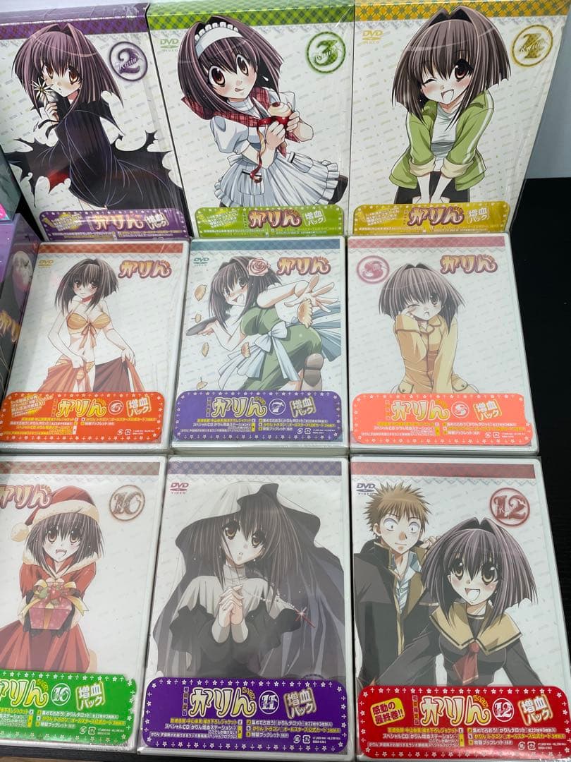 未開封品あり かりん 増血パック DVD 全12巻セット