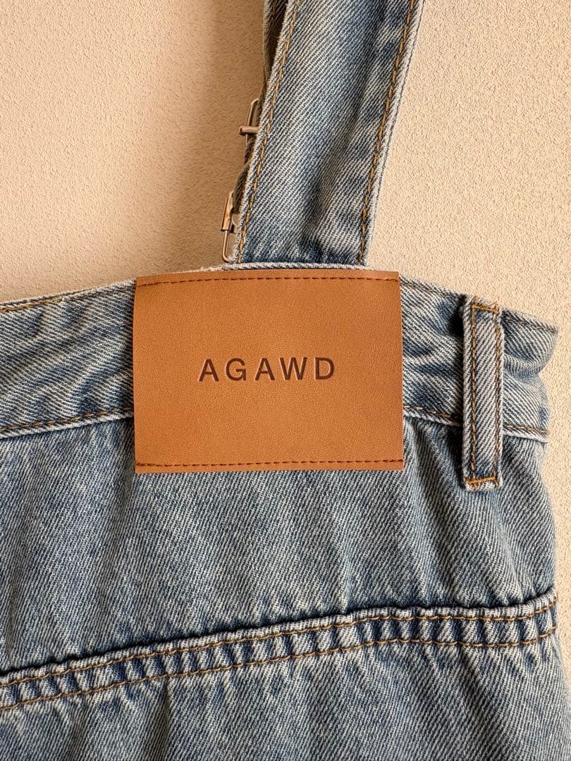 AGAWD アガウド デニムオールインワン サロペット