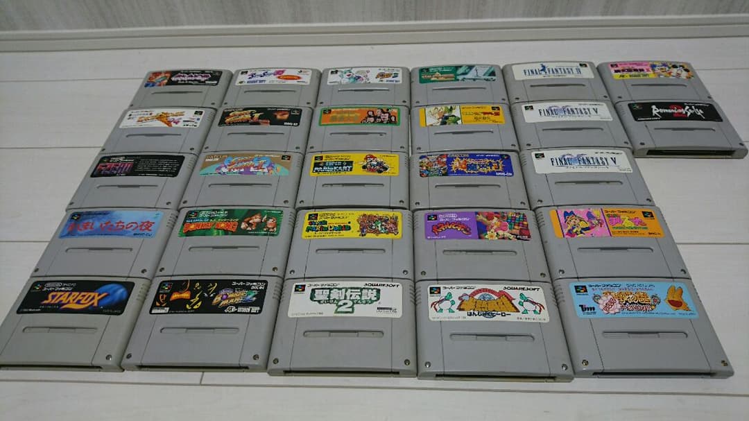 お宝発見？！スーパーファミコンソフト 全25本セット