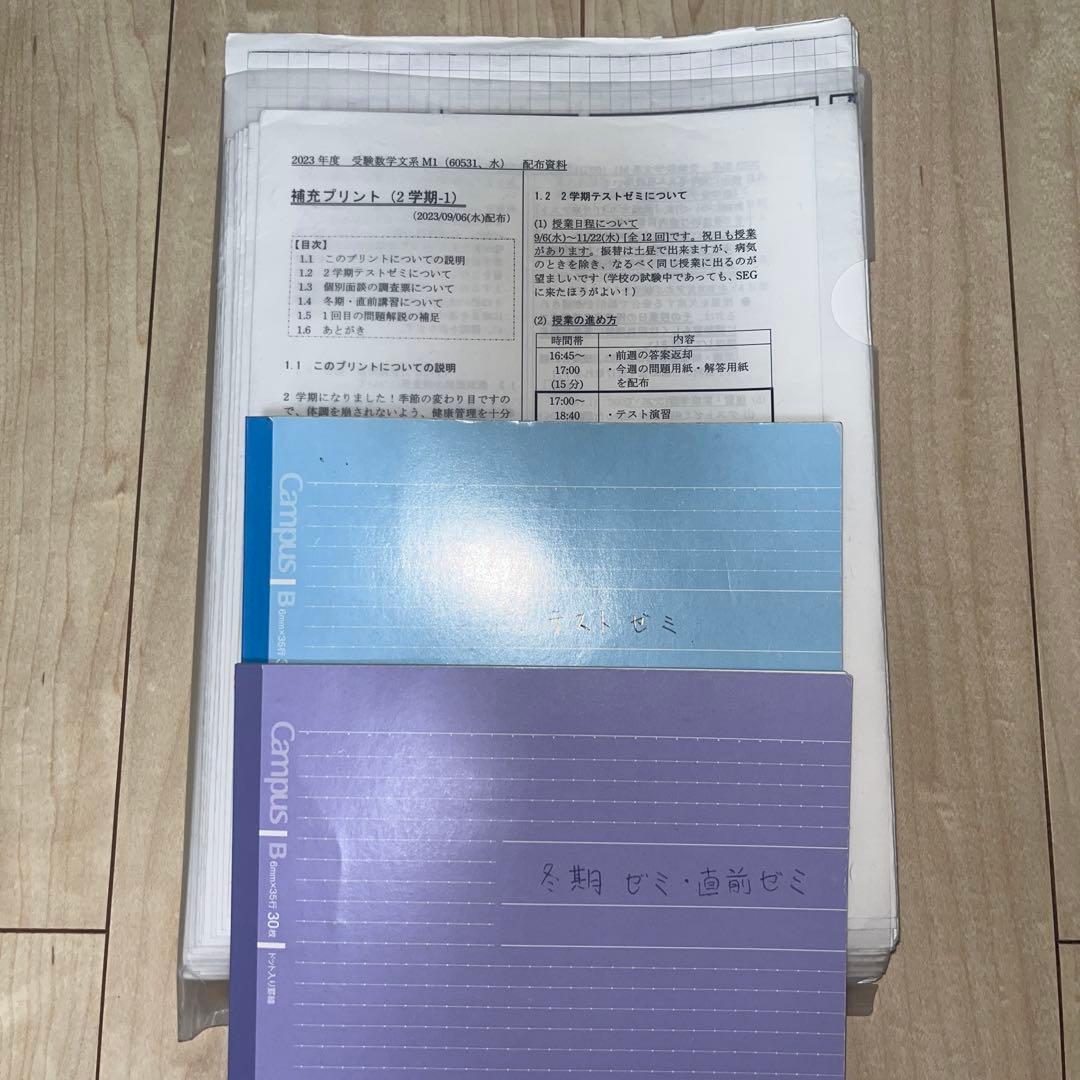 SEG数学 高3教材セット