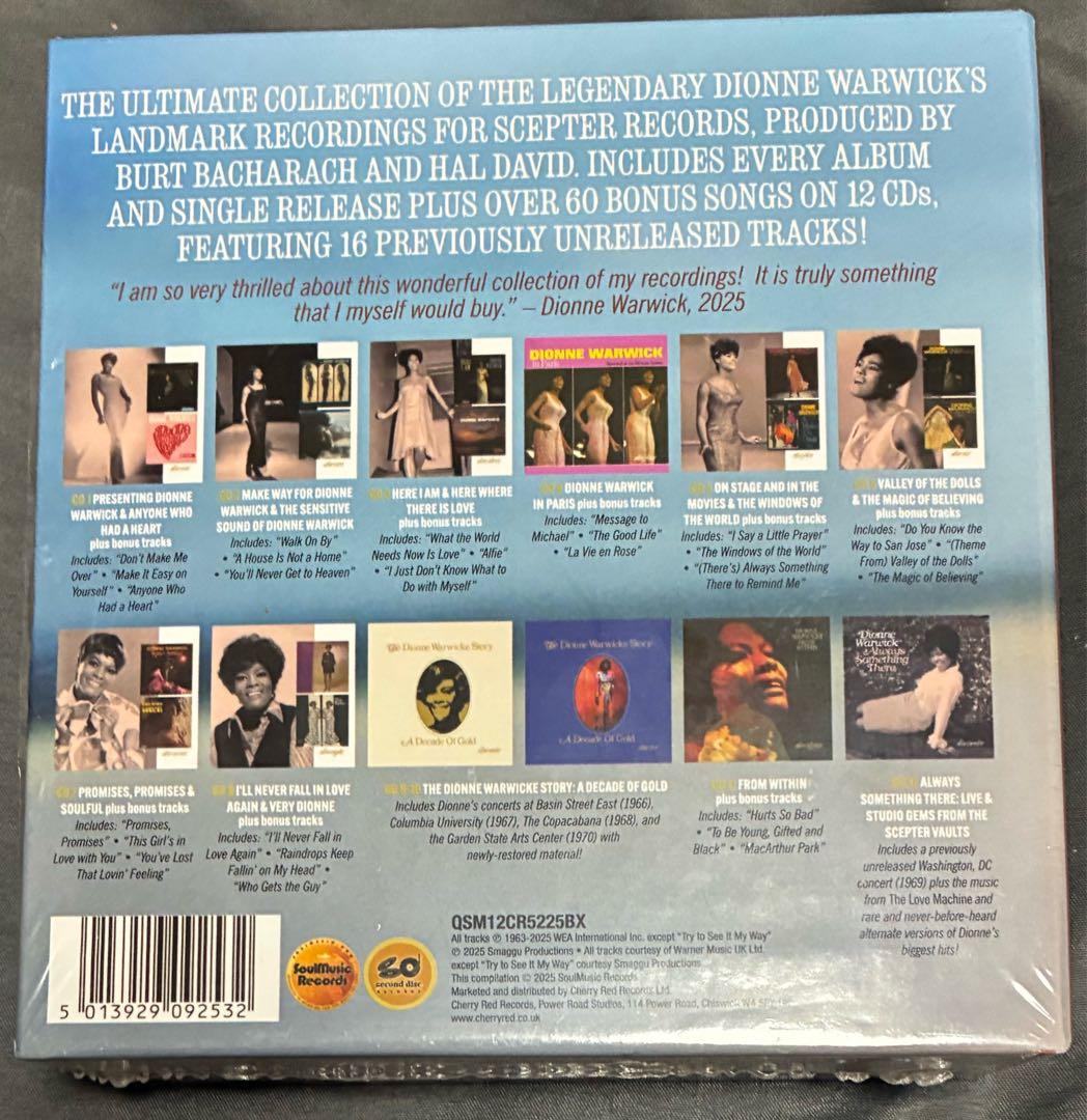 洋楽 Dionne Warwick / Scepter 1962-1971 12CD