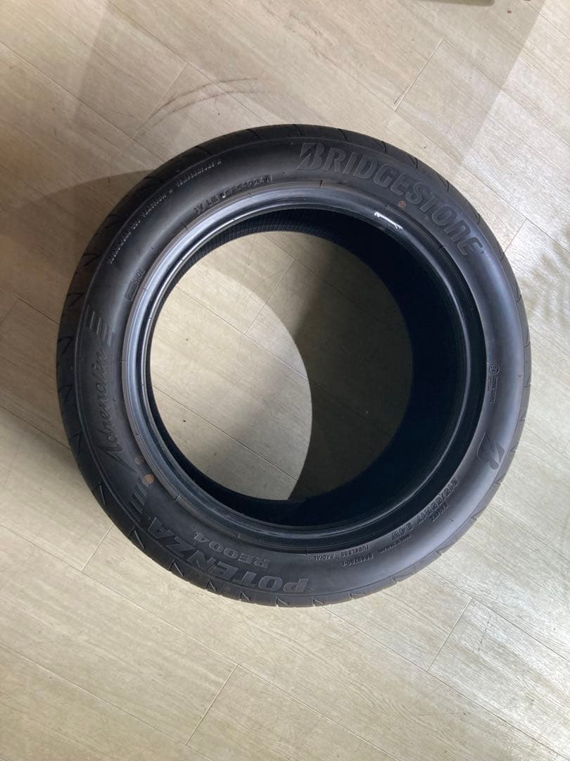 バリ山 ブリヂストン RE004 215/55/R17４本セット 送料込み