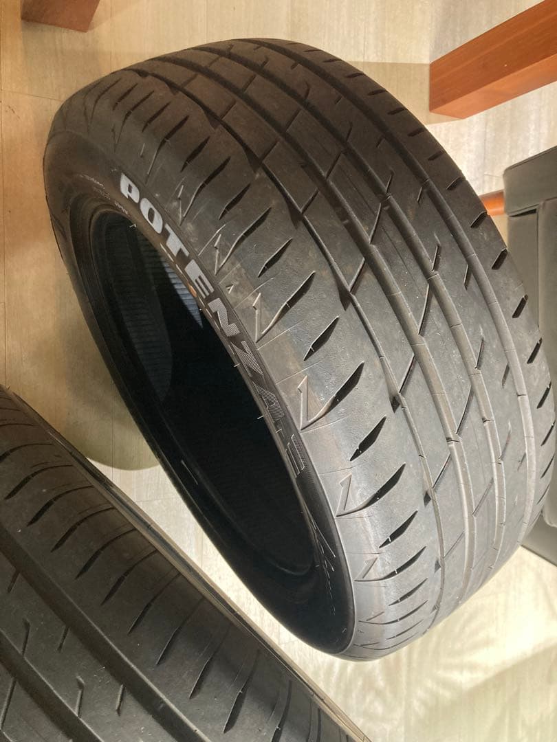 バリ山 ブリヂストン RE004 215/55/R17４本セット 送料込み