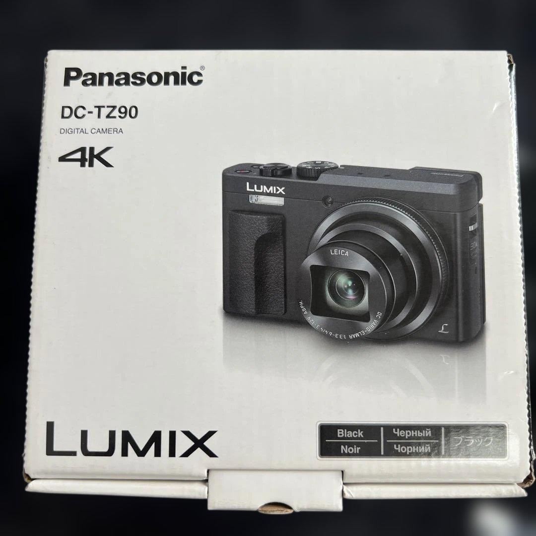 LUMIX DC-TZ90 4K コンパクトデジタルカメラ