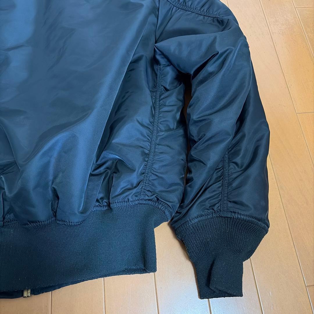 【美品】ALPHA（アルファ）MA-1フライトジャケット　Lサイズ