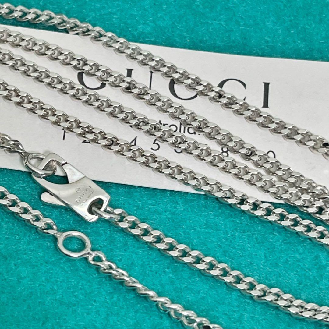 極美品‼️GUCCI 2.5ミリ　喜平チェーンネックレス