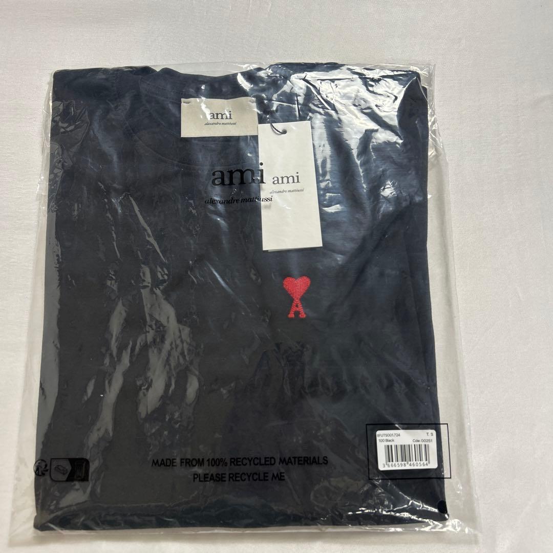 アミパリスTシャツ黒サイズS新品未使用タグ付き