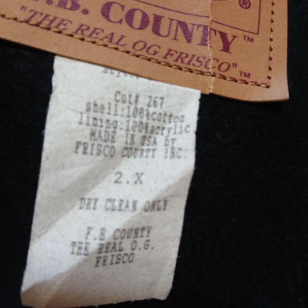 j*t様 90s FB COUNTY 2XL アメリ製 BEN DAVIS チカ