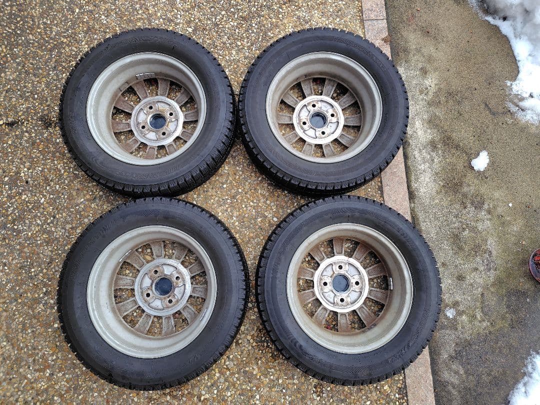 よ*く様 スタッドレス BLIZZAK VRX2 155/65R13 73Q 4