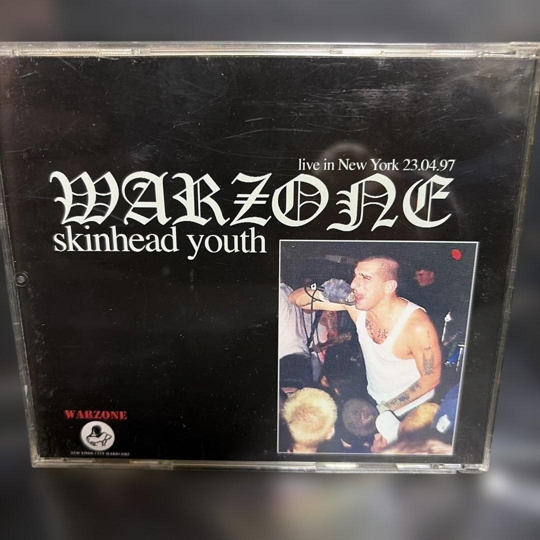 洋楽 WARZONE skinhead youth live CD