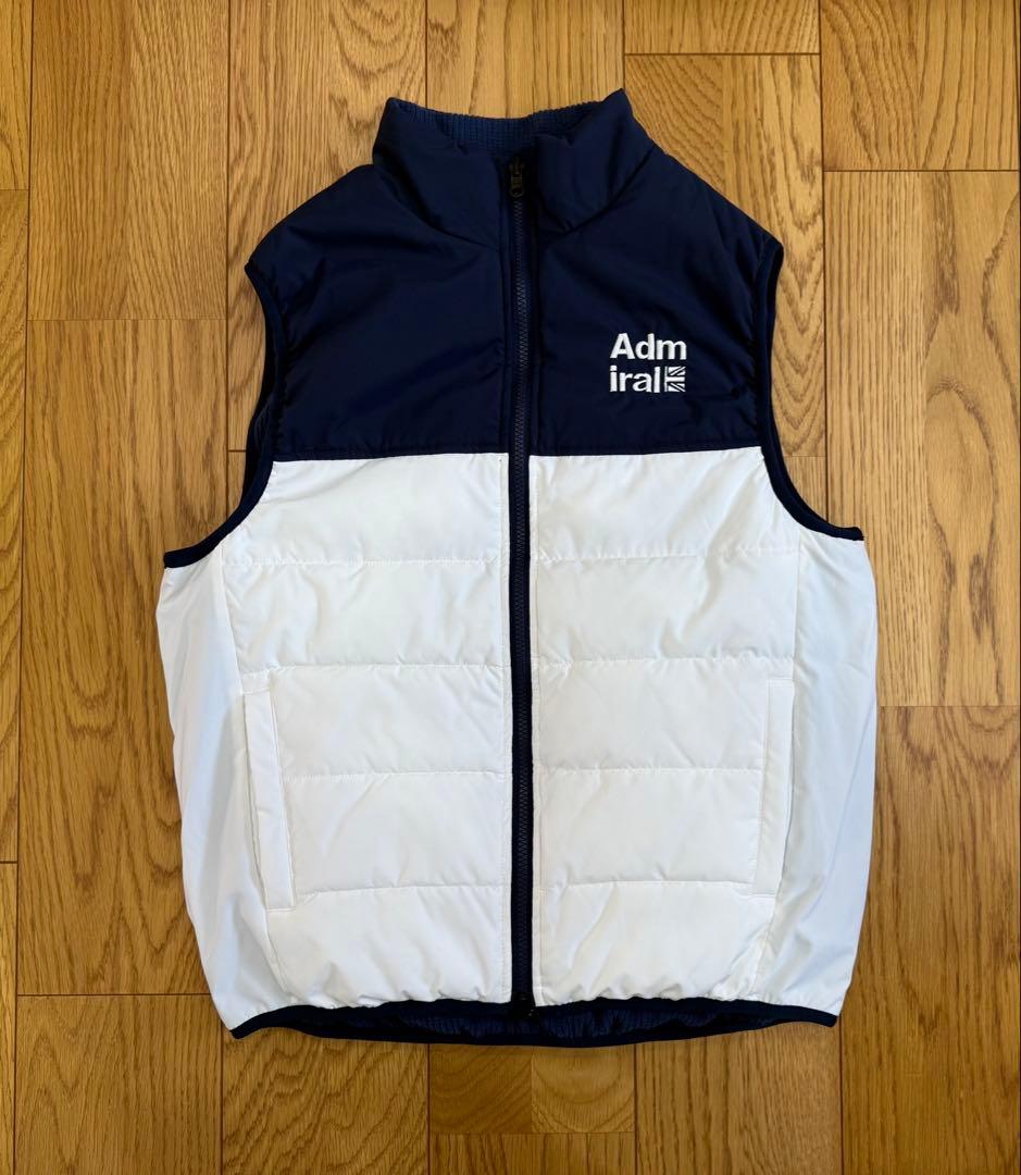 アドミラル Admiral ベスト メンズ リバーシブルフリースコンビベスト