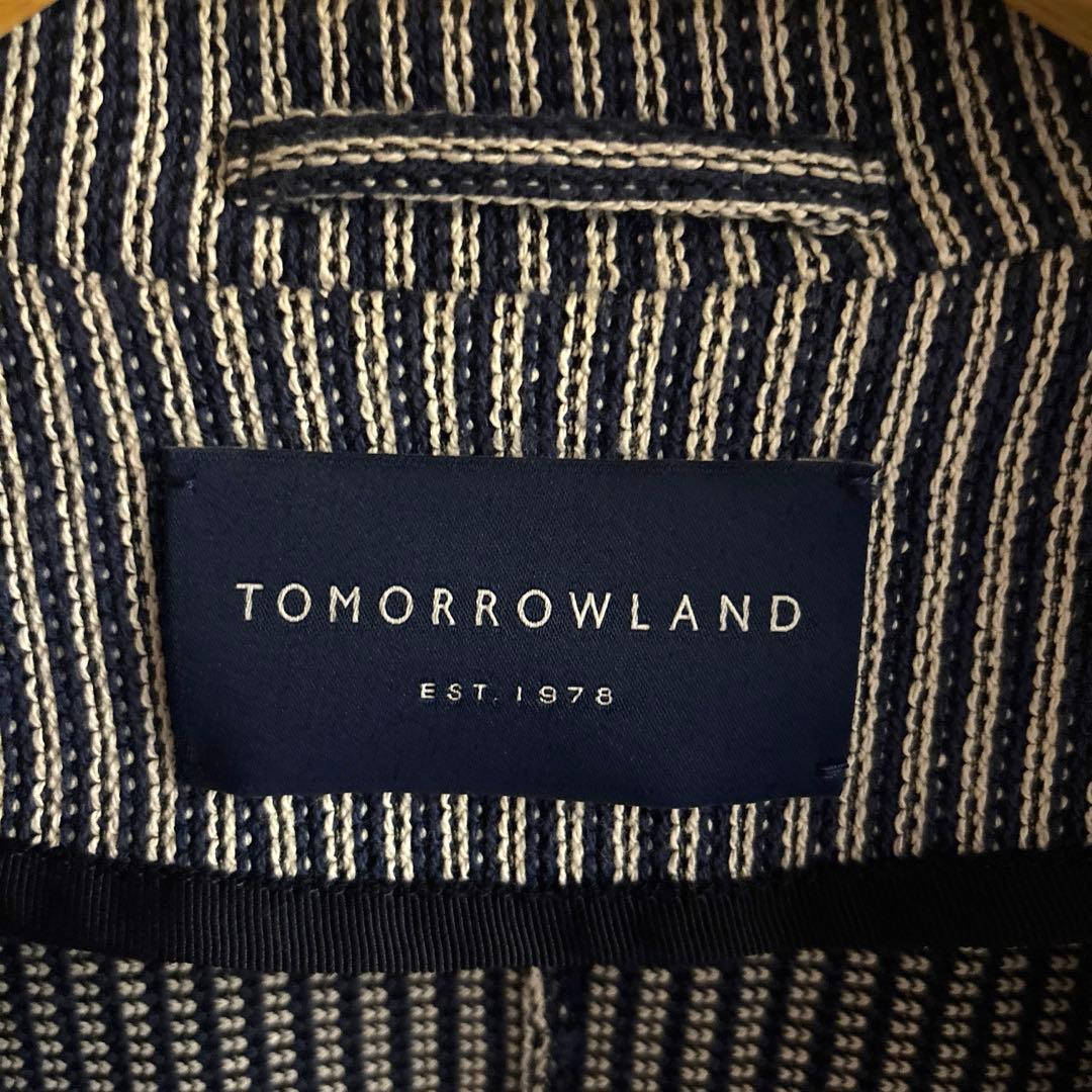 【爽やか◎】TOMORROWLAND DondiJerseyテーラードジャケット