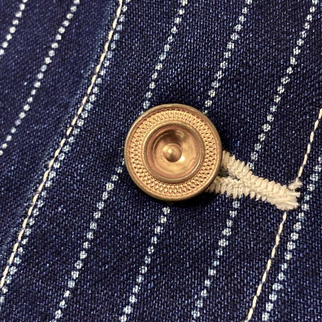 【未使用級】Pherrow's フェローズ ウォバッシュ カバーオール 40