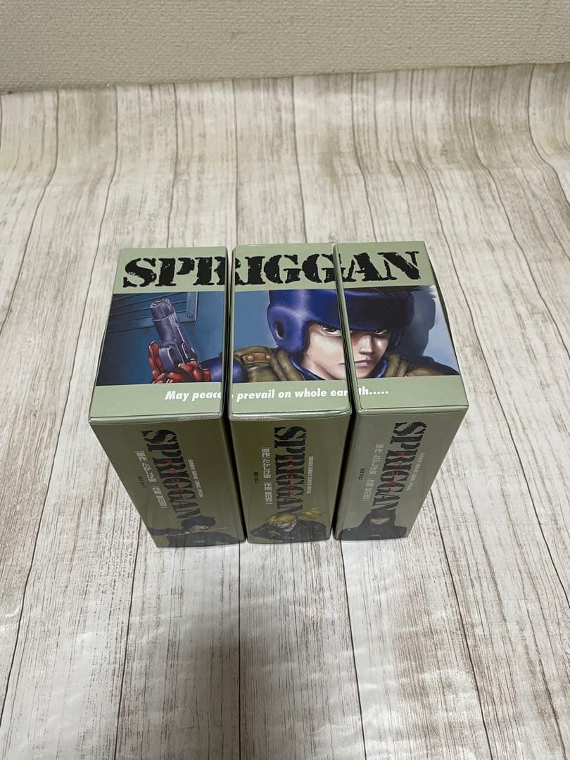 スプリガン 全12巻セット　化粧箱付属