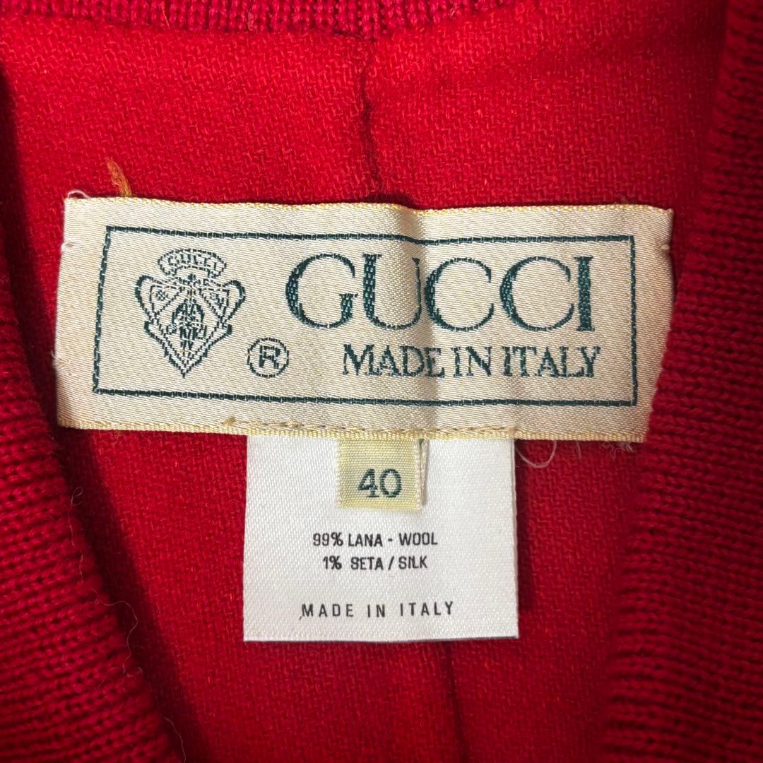 GUCCI グッチ 80s イタリア製 ヴィンテージ ウールジャケット