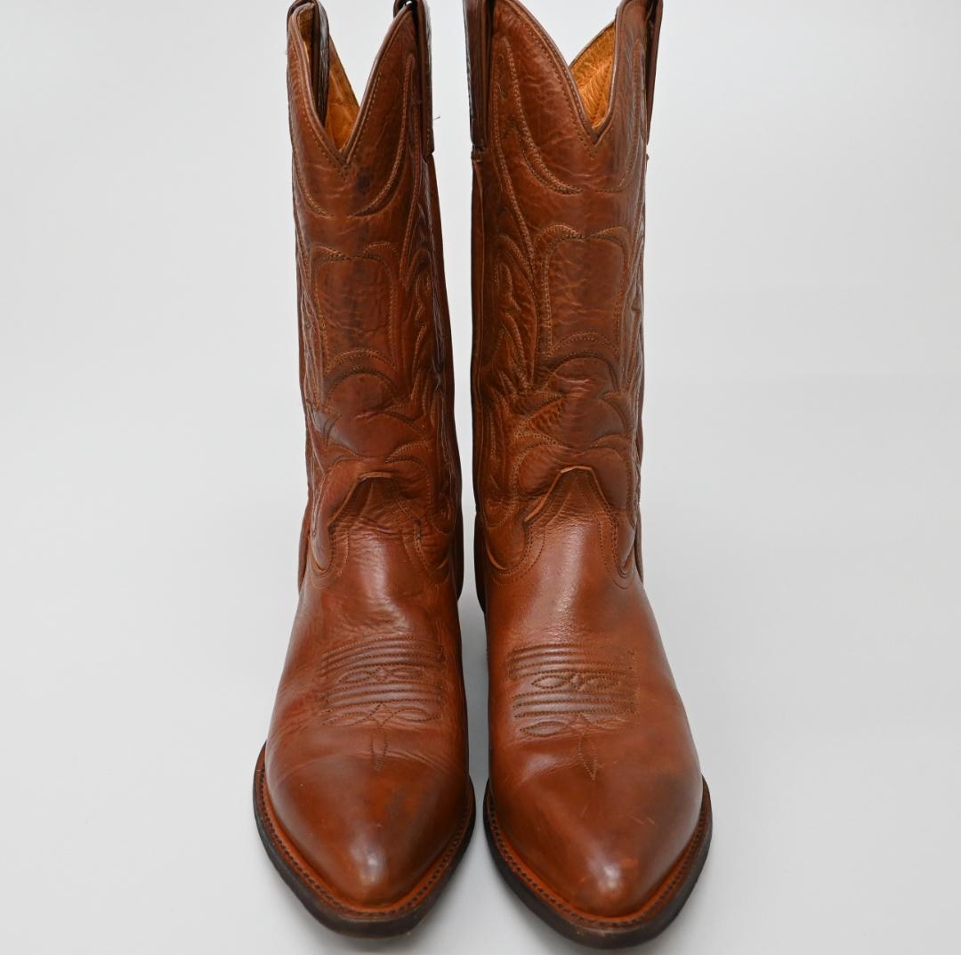 □ 44810★年 FRYE フライ ウェスタンブーツ 7 1/2 レザー