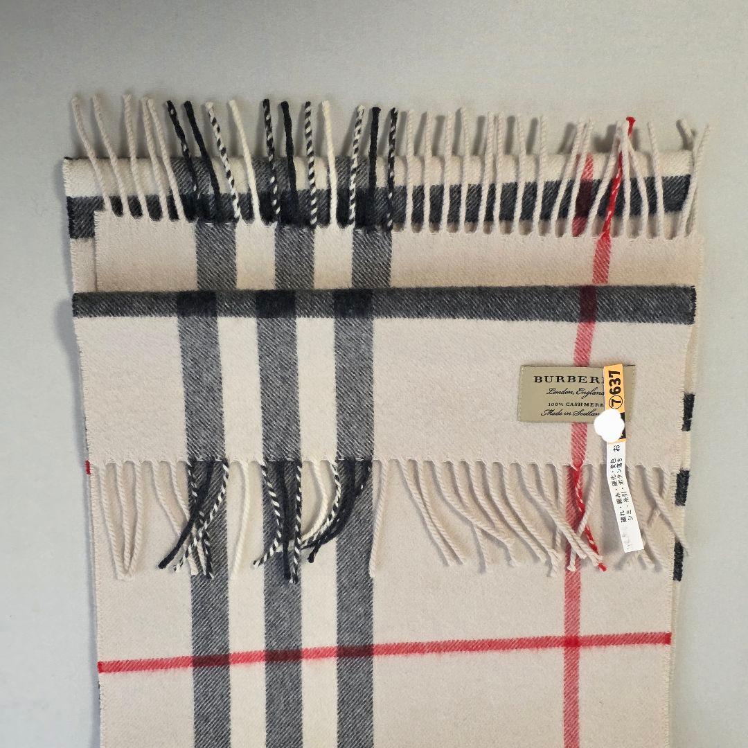 バーバリー　BURBERRY　チェック柄 マフラー　スコットランド