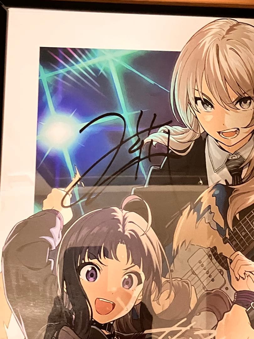 た*か様 ガールズバンドクライ　トゲナシトゲアリ　非売品　サイン入り　B2ポスタ