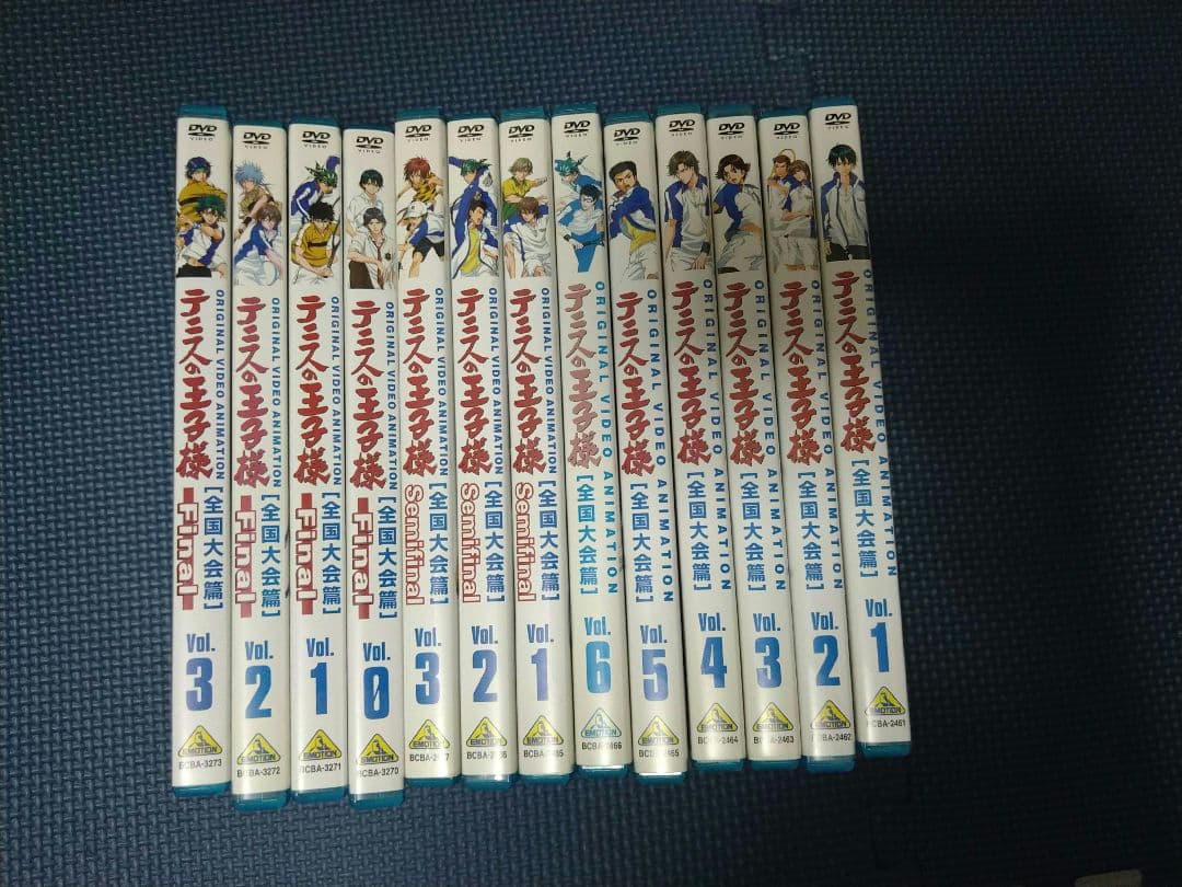 【ＤＶＤ】テニスの王子様　全国大会編　セミファイナル　ファイナル