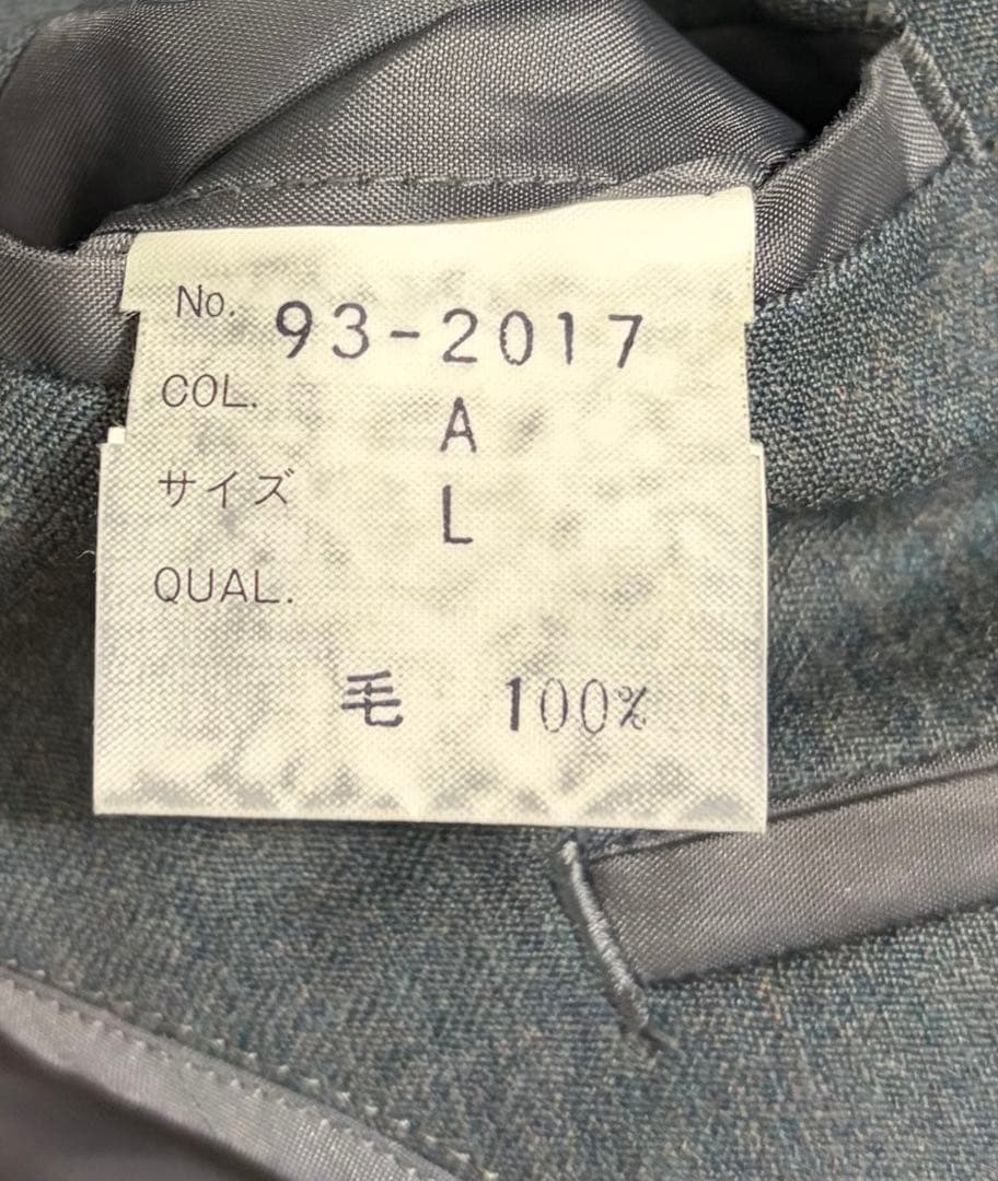 【vintage】セットアップ ダブルスーツ シックグリーン