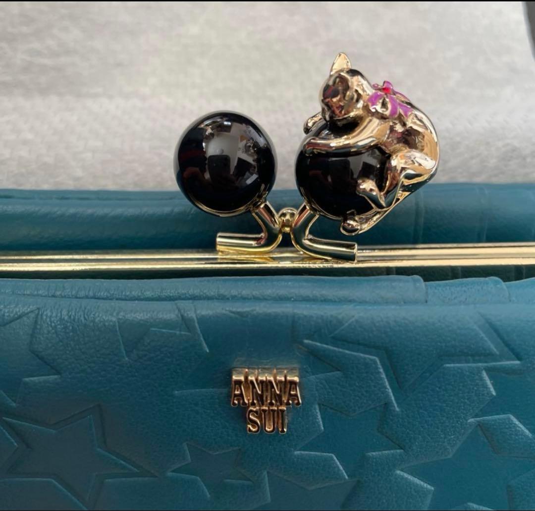 ANNA SUI アナスイ　二つ折り　がま口財布