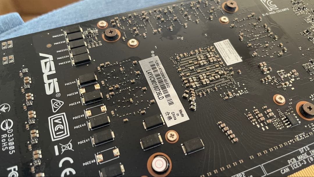 ASUS RTX2080SUPER 中古品
