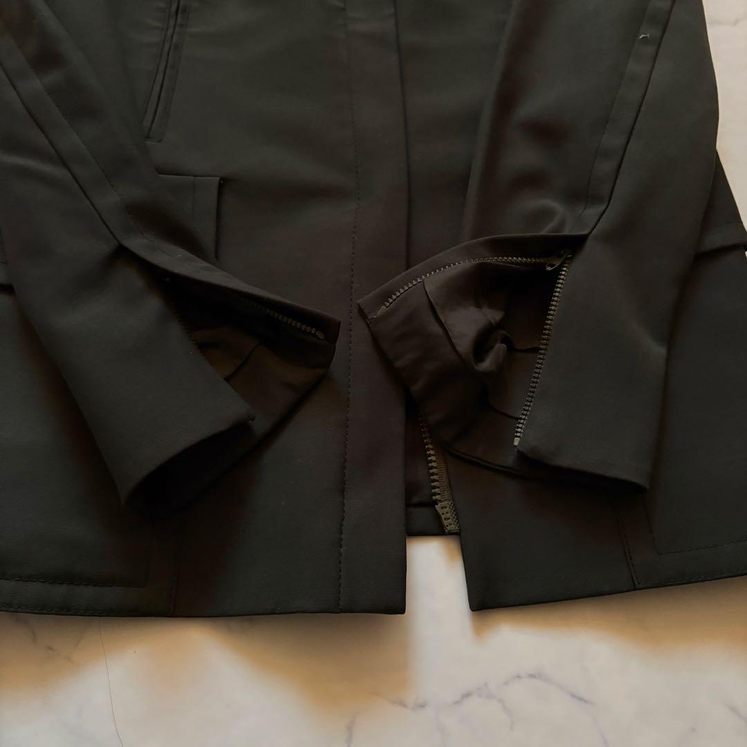 美品 GUCCI グッチ トムフォード期 ウールジャケット カーキ 比翼 42
