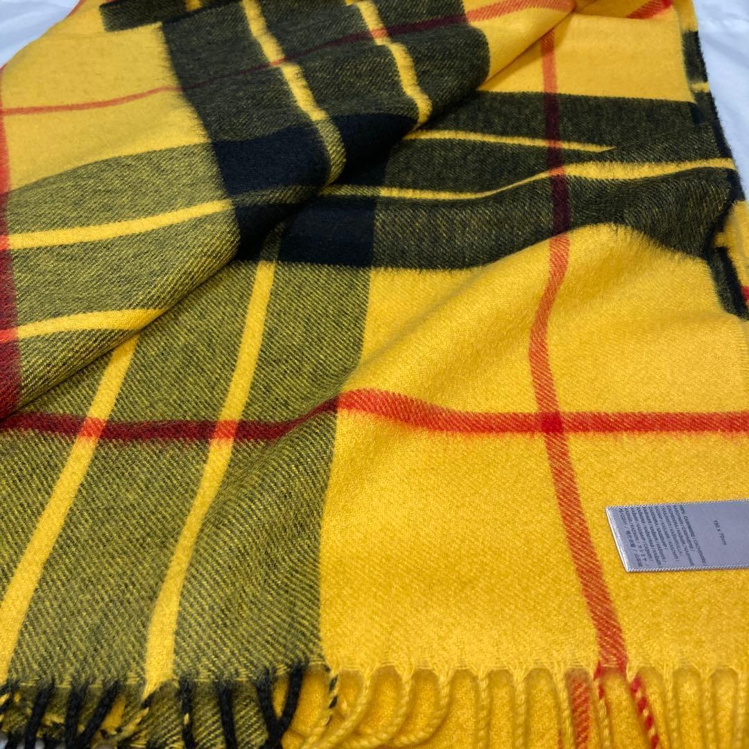 新品 ジョンストンズ カシミヤ100％ 大判ストール マクラウドオブルイス