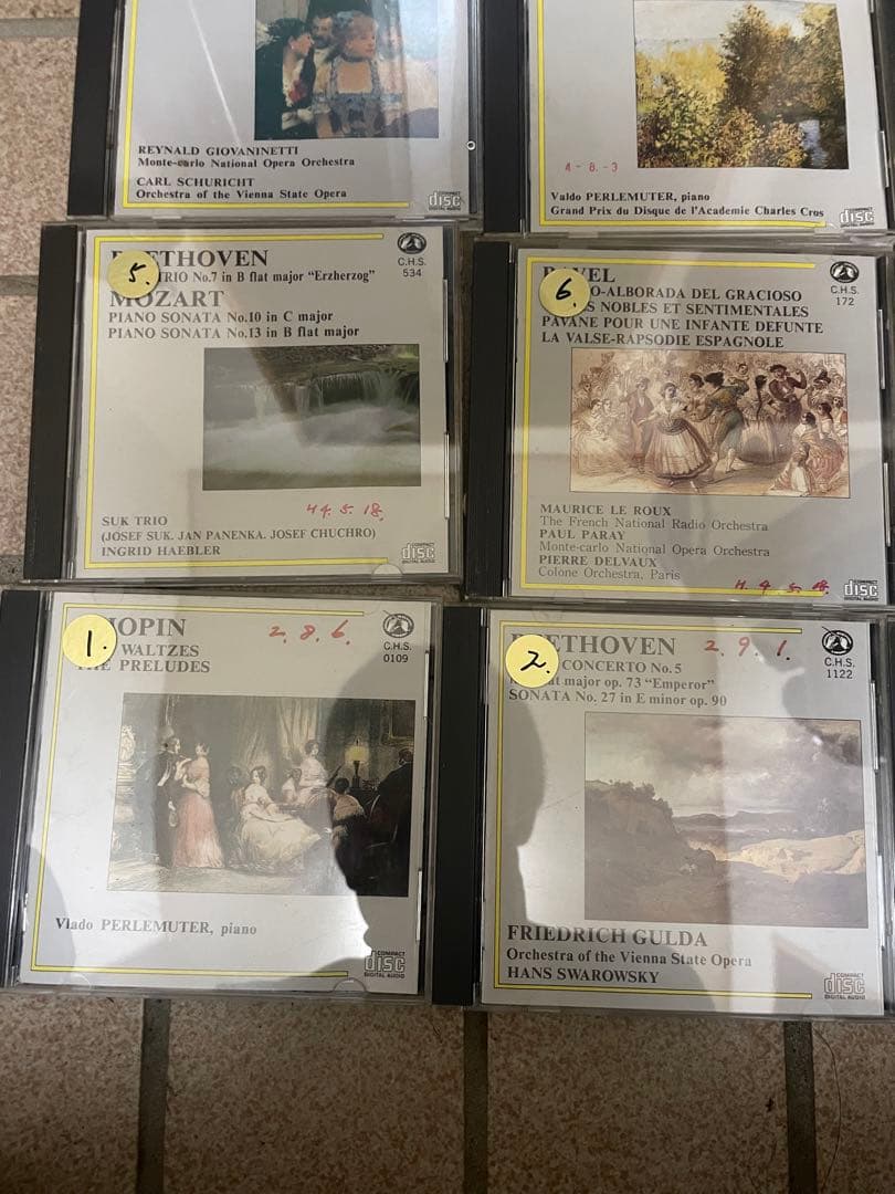 コンサートホール・ソサエティ　CD 16枚　日本メールオーダー　90年代