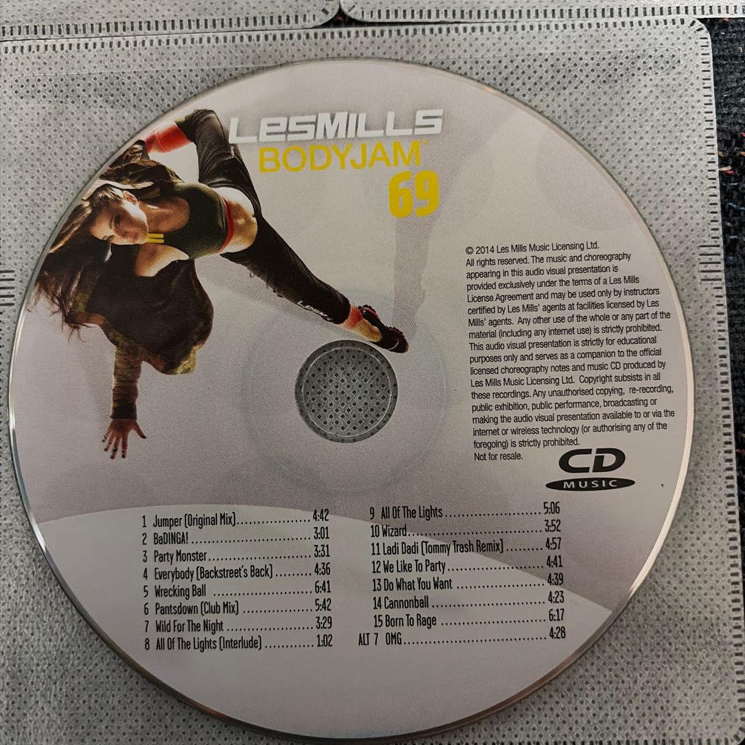 レズミルズ　ボディジャム　52.57.69 CD