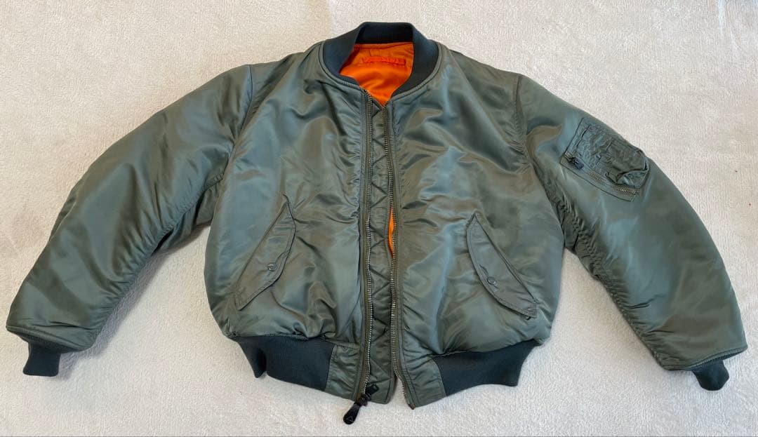 【極美品】米軍実物MA-1 1970年　MIL-J-8279E