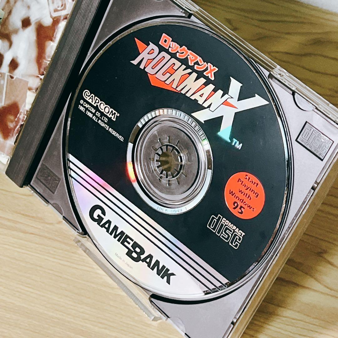 【Windows95】ロックマンX ROCKMANX CAPCOM 取説付き