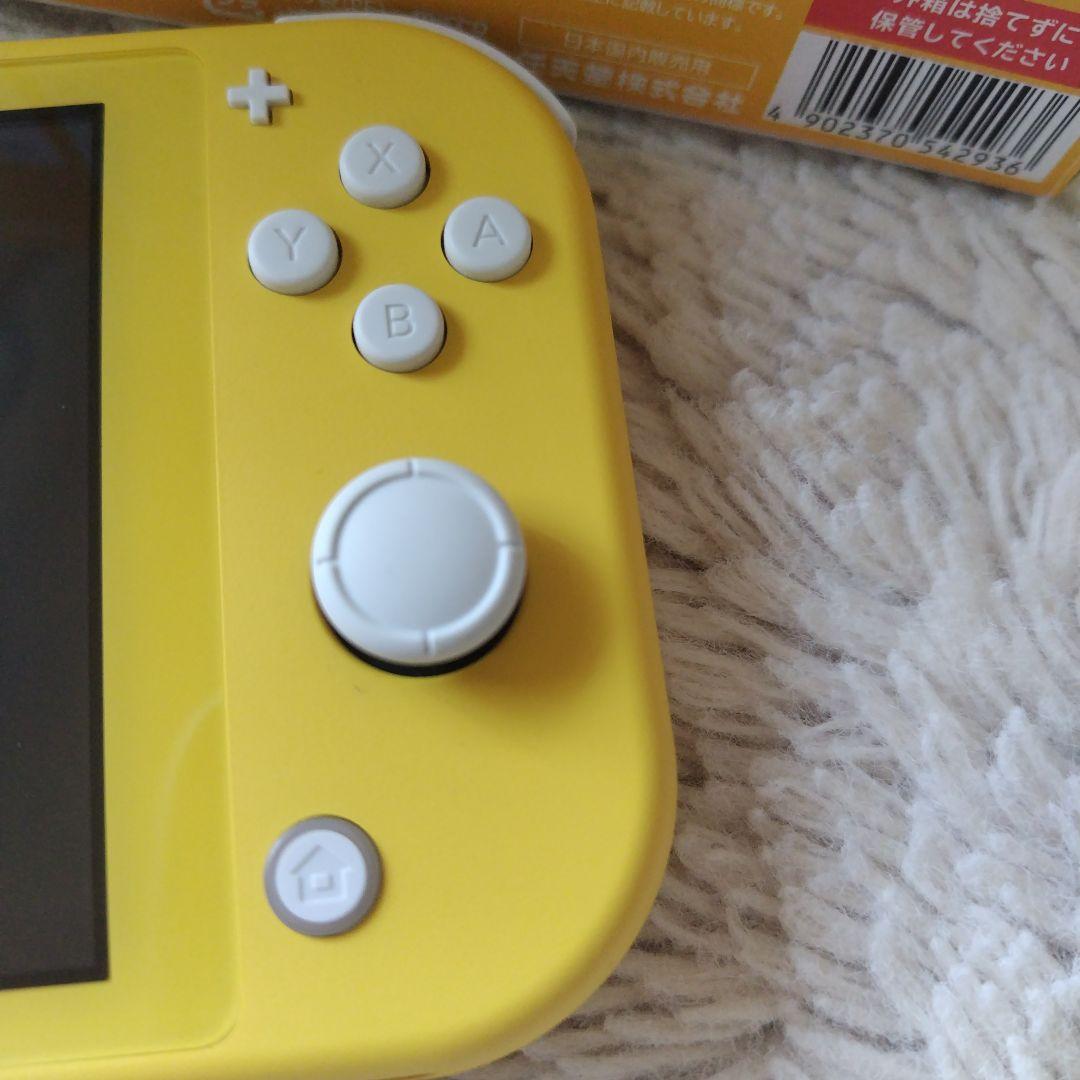 Nintendo Switch lite/イエロー/本体/充電器/あつ森カセット