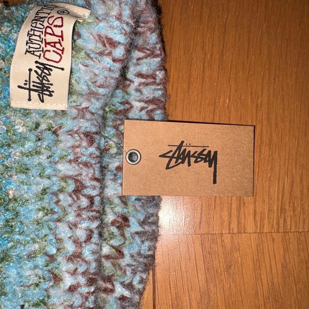 未使用　STUSSY SKULLCAP TEXTURED MULTI YARN