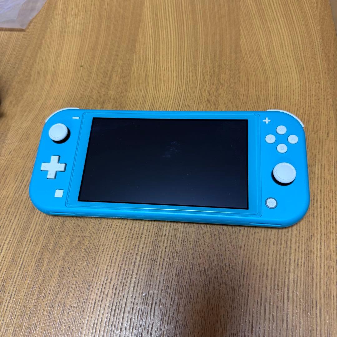 Nintendoスイッチライトターコイズ美品　保証期間内