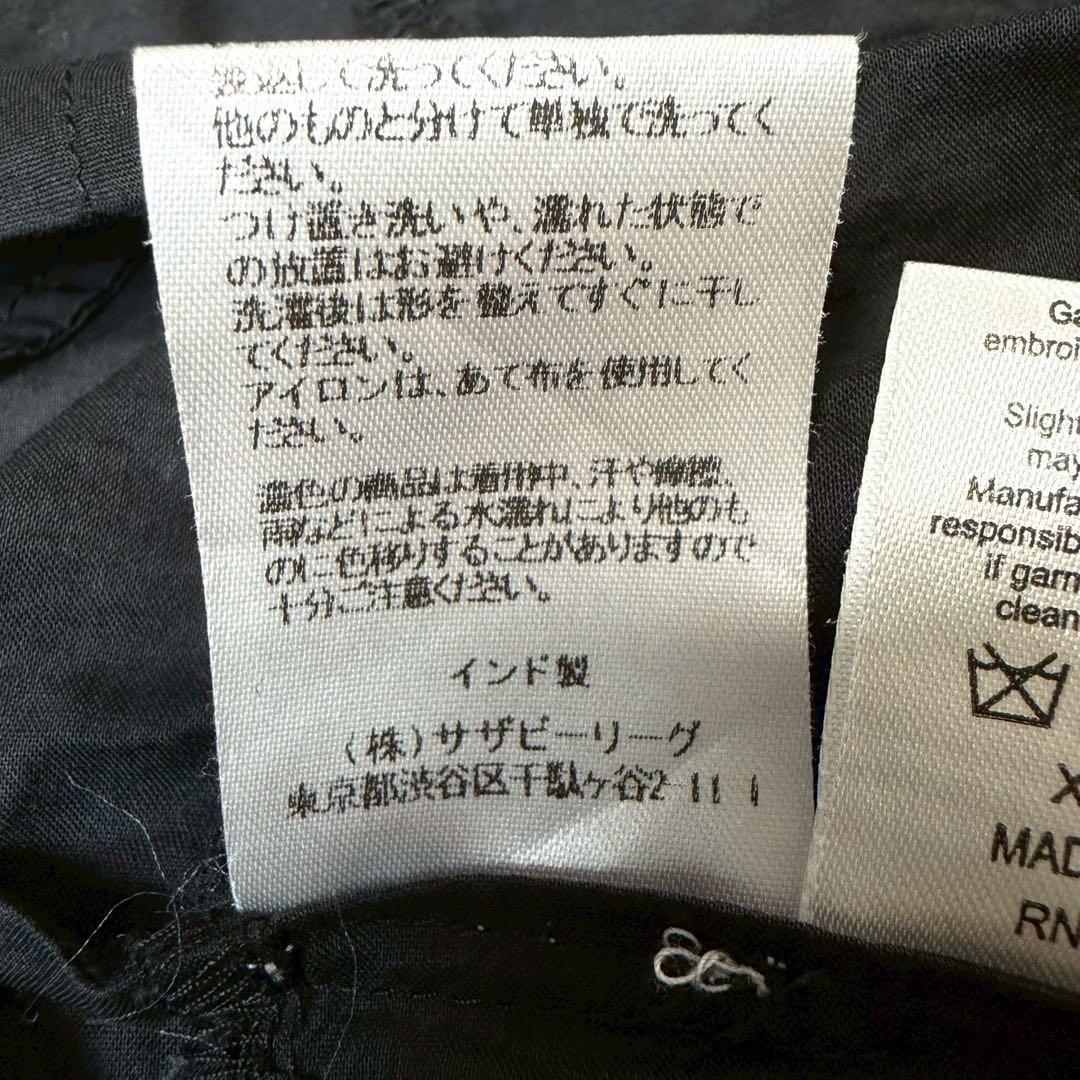 極美品✨マーレット 24SS ソリマン ティアードボリュームワンピース ブラック